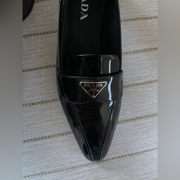 Prada - Patent Leather Loafers - Picture 3 of 5